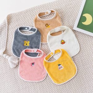 cuddlecritter baby bib set – pack of 5
