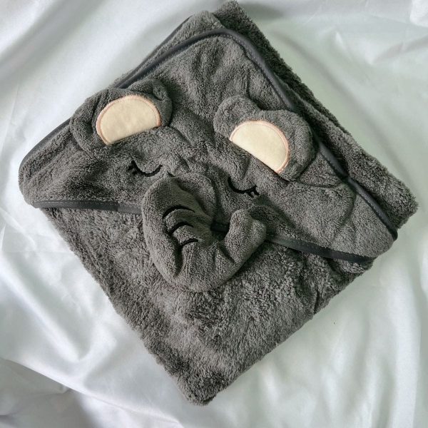 elephant hooded baby bath towel