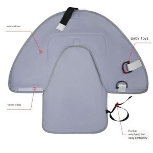 swiftchange portable waterproof diaper mat