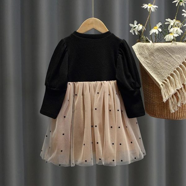 leatherlace bow dress