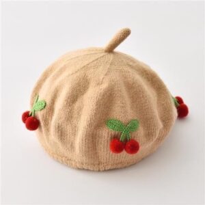 Cherry Pop Wool Cap