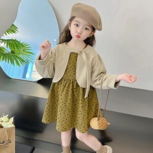 autumn grace corduroy frock
