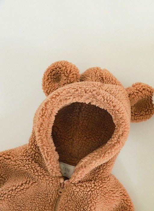 cozy cub lamb fur winter jacket